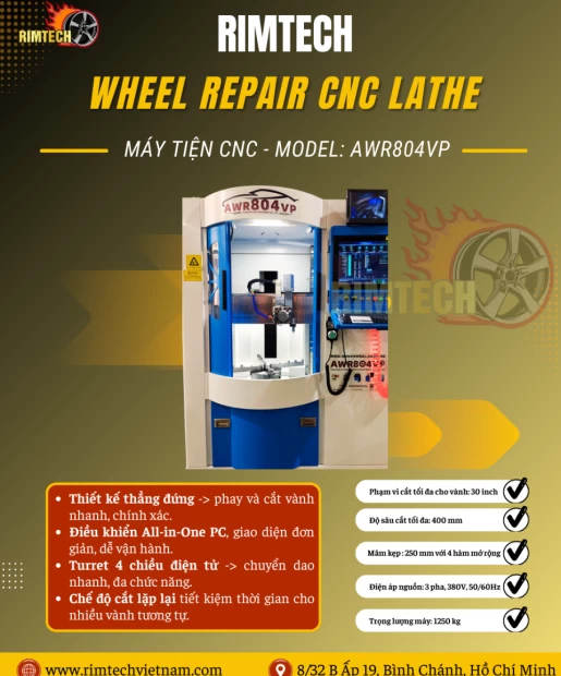 Quy Trình Phay Mâm CNC TPHCM - Chuẩn Kỹ Thuật