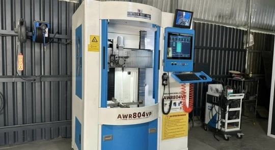 Vì sao RimTech Việt Nam chọn máy tiện mâm CNC Crystal AWR804VP?