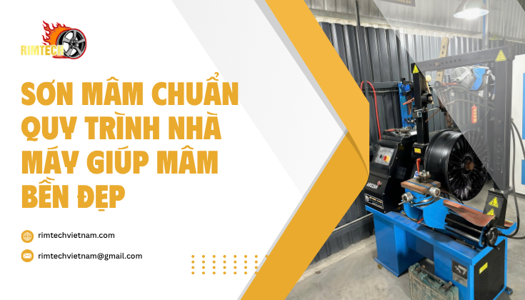 Sơn Mâm Chuẩn Quy Trình Nhà Máy Giúp Mâm Bền Đẹp