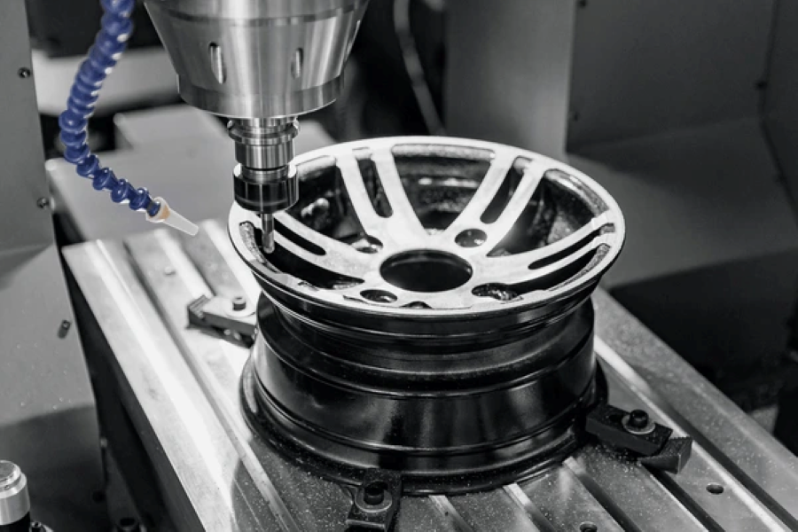 các bước phay mâm cnc tại rimtech