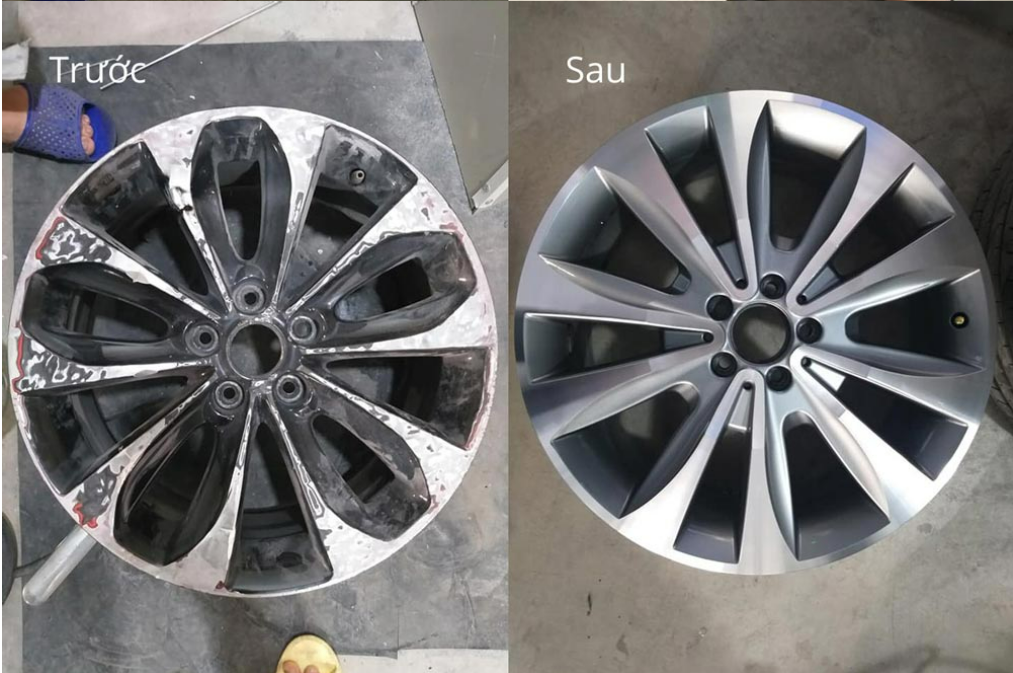 quy trình nắn sửa mâm xe uy tín tphcm