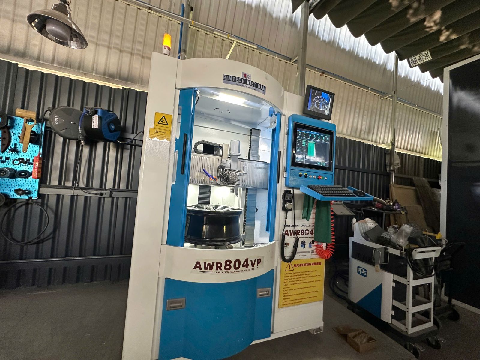 các bước phay mâm cnc tại rimtech